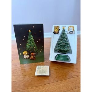 Avon Vintage 1979 Merry Christmas Tree Hostess Set - New in Box